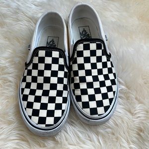 Womens Checkered Vans